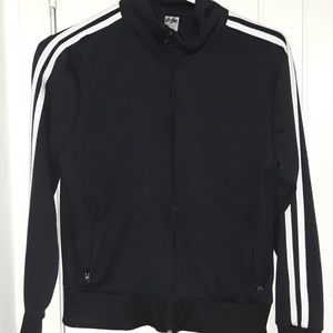 2 striped track suit zip up